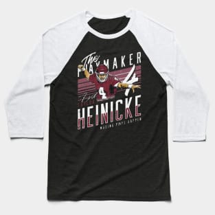 Taylor Heinicke Washington The Playmaker Baseball T-Shirt